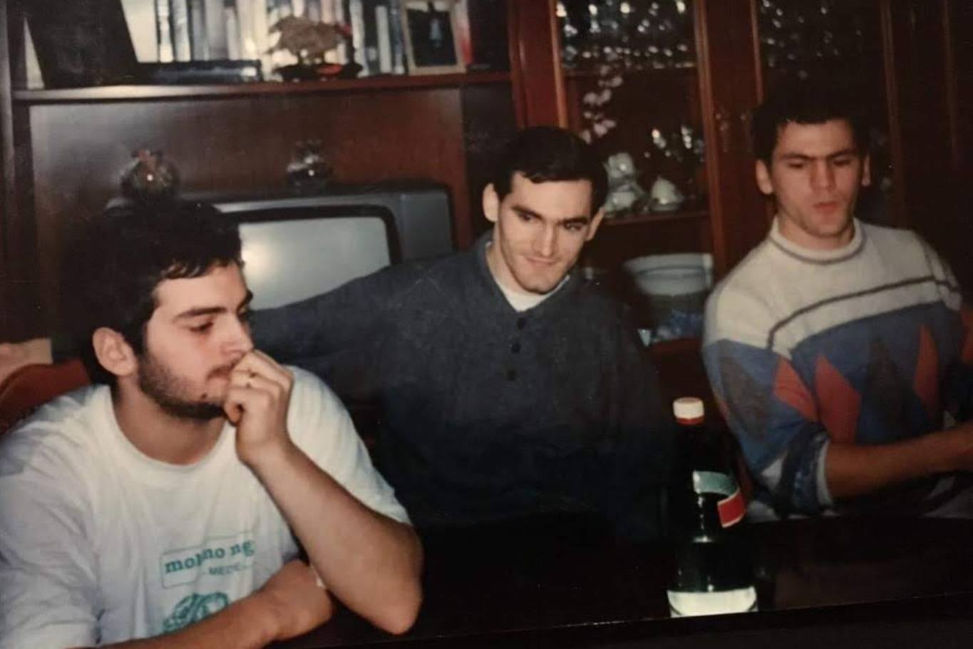 Tres hermanos Lorusso: Claudio, Massimo y Paolo
