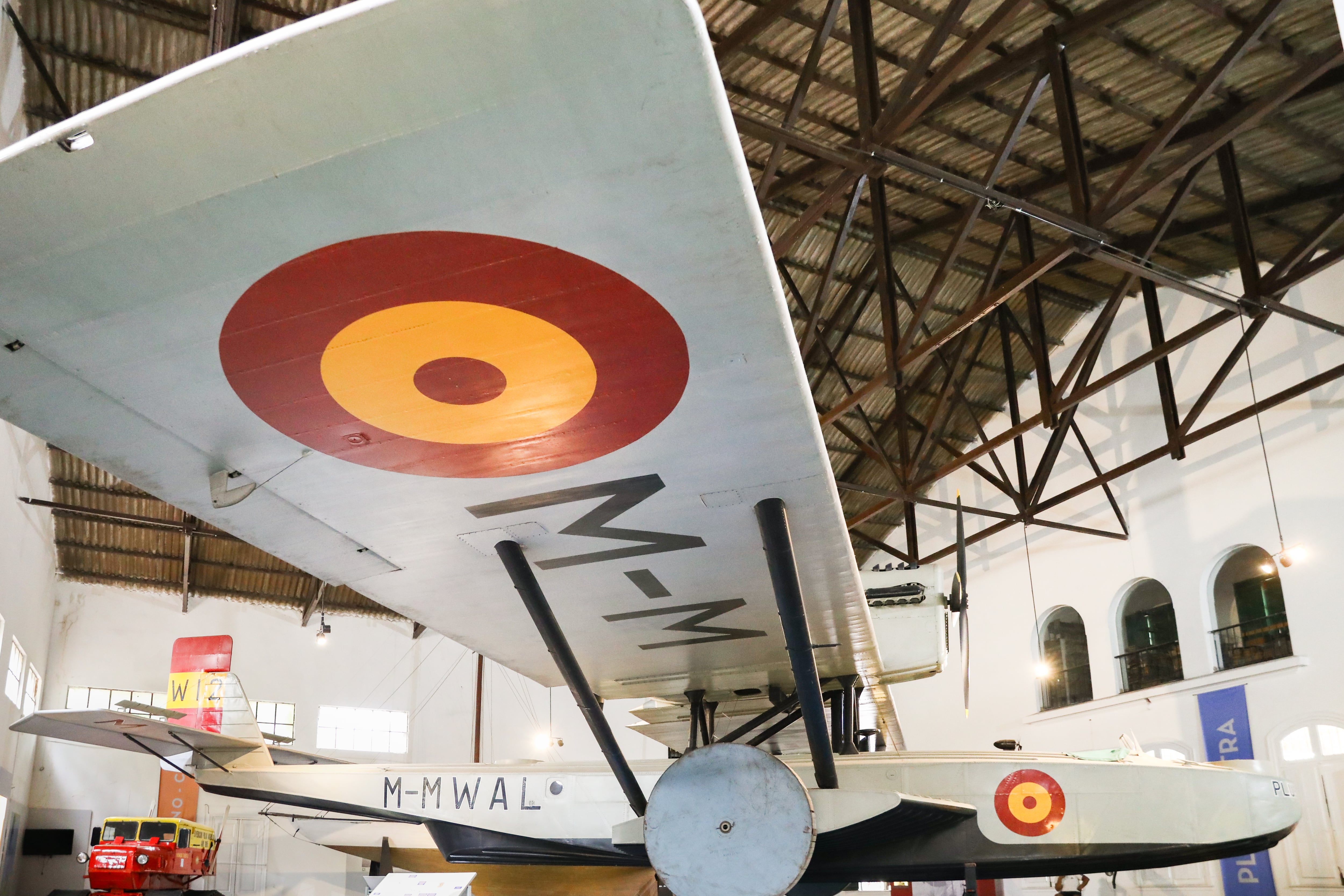 El Plus Ultra, que realizó el primer vuelo entre España y el Río de la Plata. Museo del Transporte.