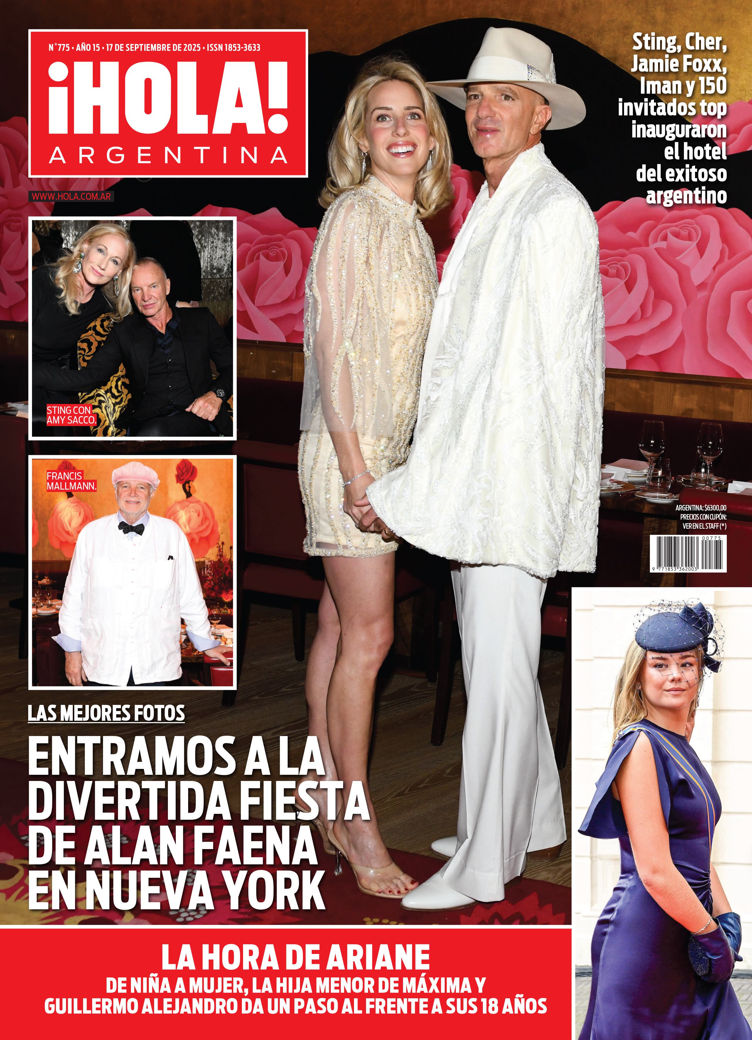 La tapa de revista ¡Hola! de esta semana.