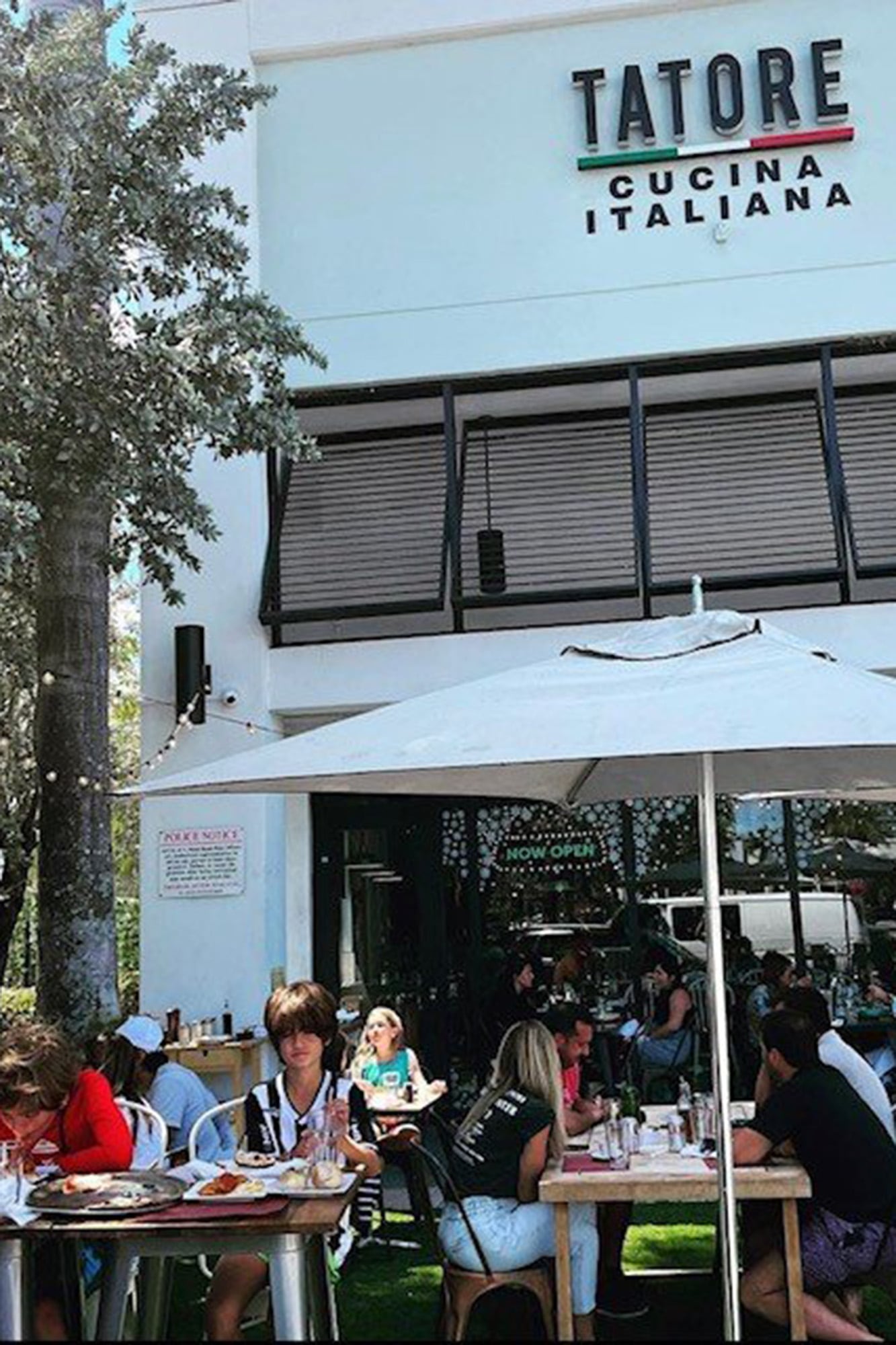 Messi suele pedir delivery en Tatore, ubicado en North Beach