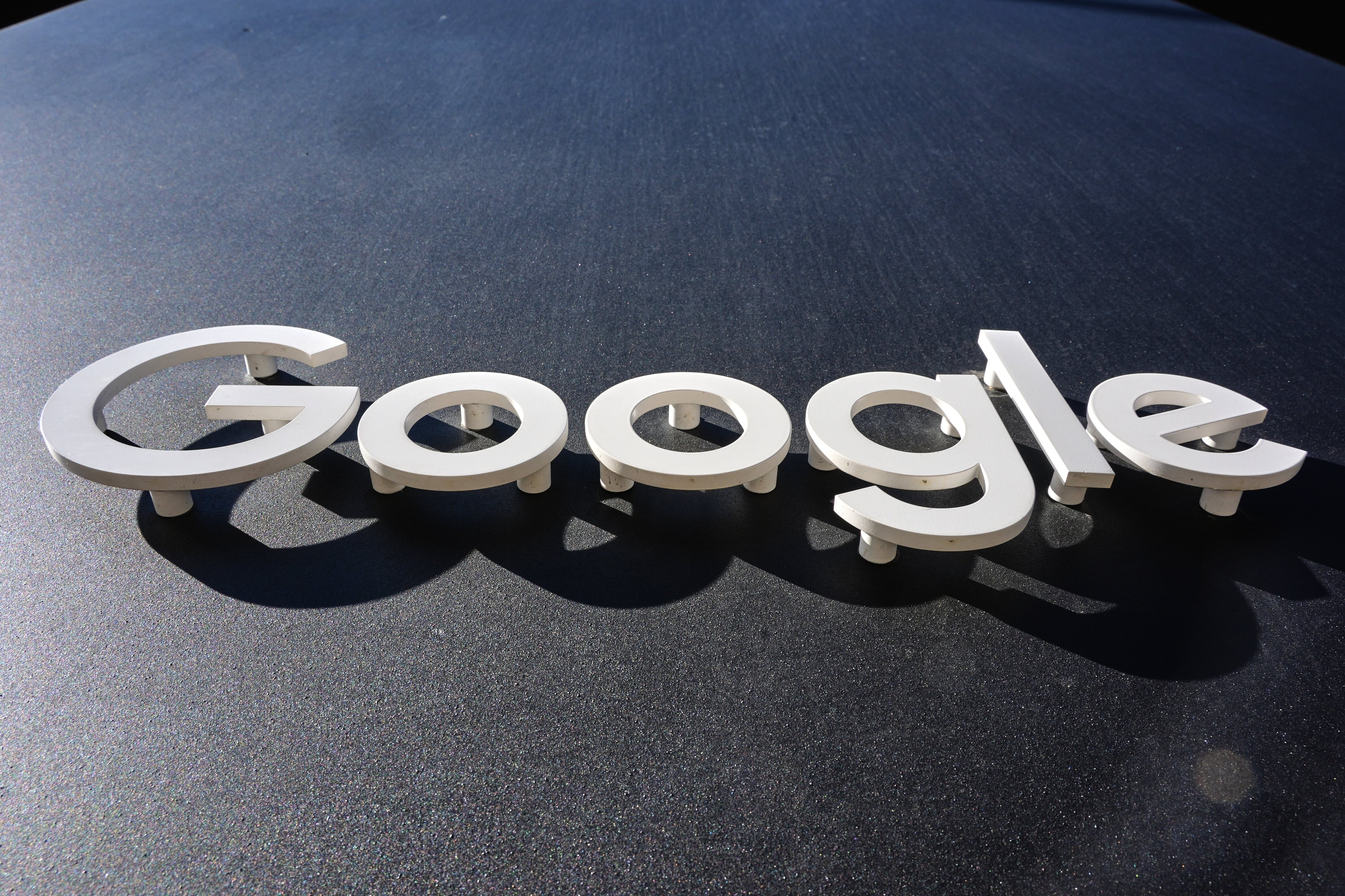El logo de Google en un edificio en Nueva York el 27 de octubre del 2025