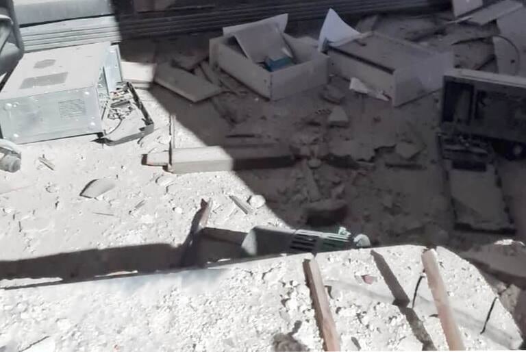 La explosión en la sede de la agrupación