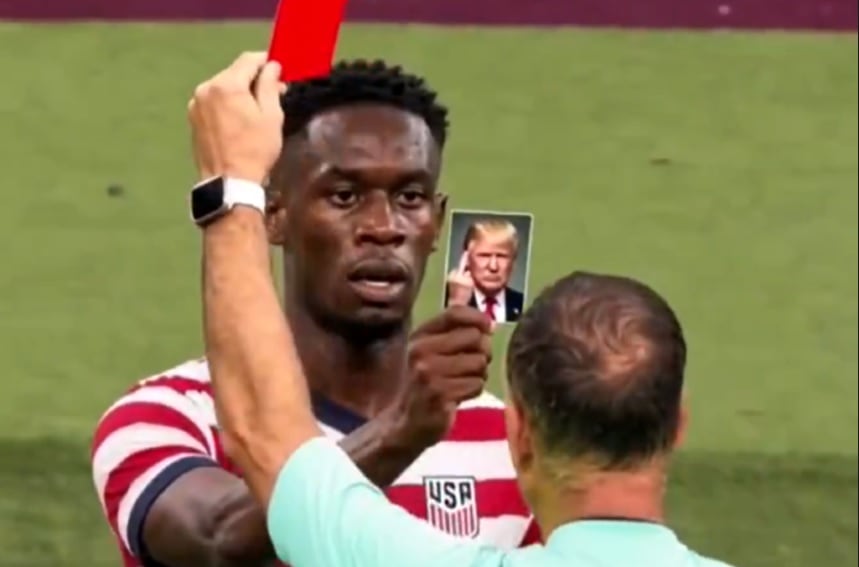 La suspensión de la roja a Folarin Balogun desató una catarata de memes en redes sociales