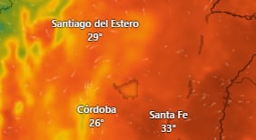 Hay alerta naranja y amarilla por calor, tormentas y viento para este martes 27 de enero: las provincias afectadas