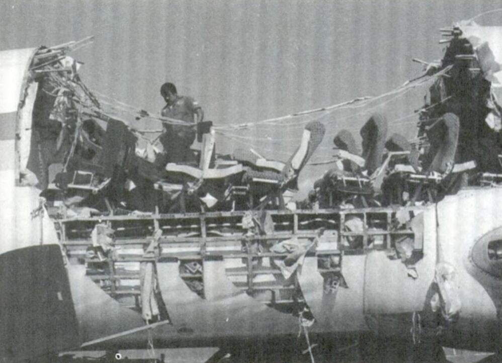 El avión sufrió el desprendimiento de su techo cuando superó los 10.000 metros de altura