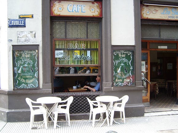 Así lucía el bar antes de ser puesto en valor