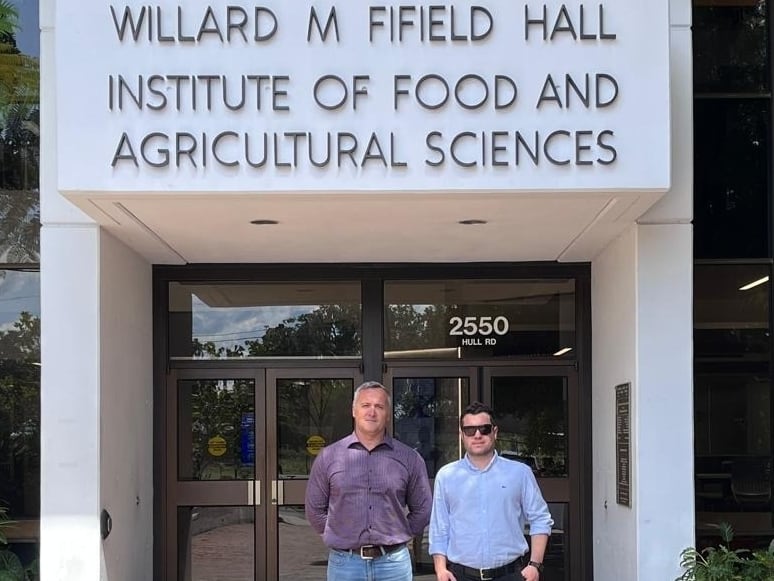 Histórica colaboración entre el INTA y la Universidad de Florida por la soja
