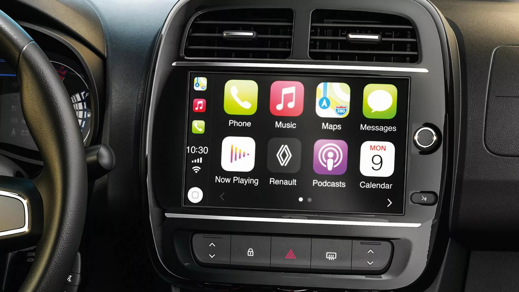 El Renault Kwid incorpora una central multimedia de 8 pulgadas