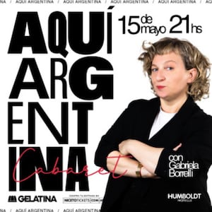 Aquí Argentina cabaret! con Gabriela Borrelli