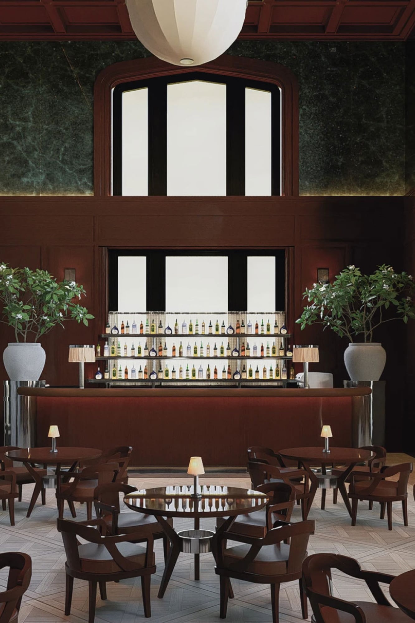 La gastronomía será uno de los puntos fuertes del emprendimiento, ya que en su interior funcionarán siete restaurantes y bares; entre ellos se destaca Harry´s Bar