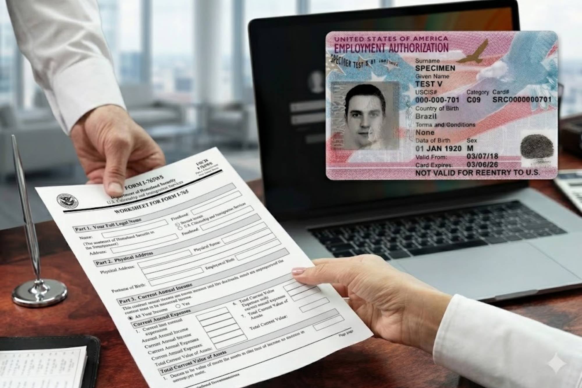 Formulario I-765WS: el documento clave que exigirá el DHS para demostrar "necesidad económica" en el EAD