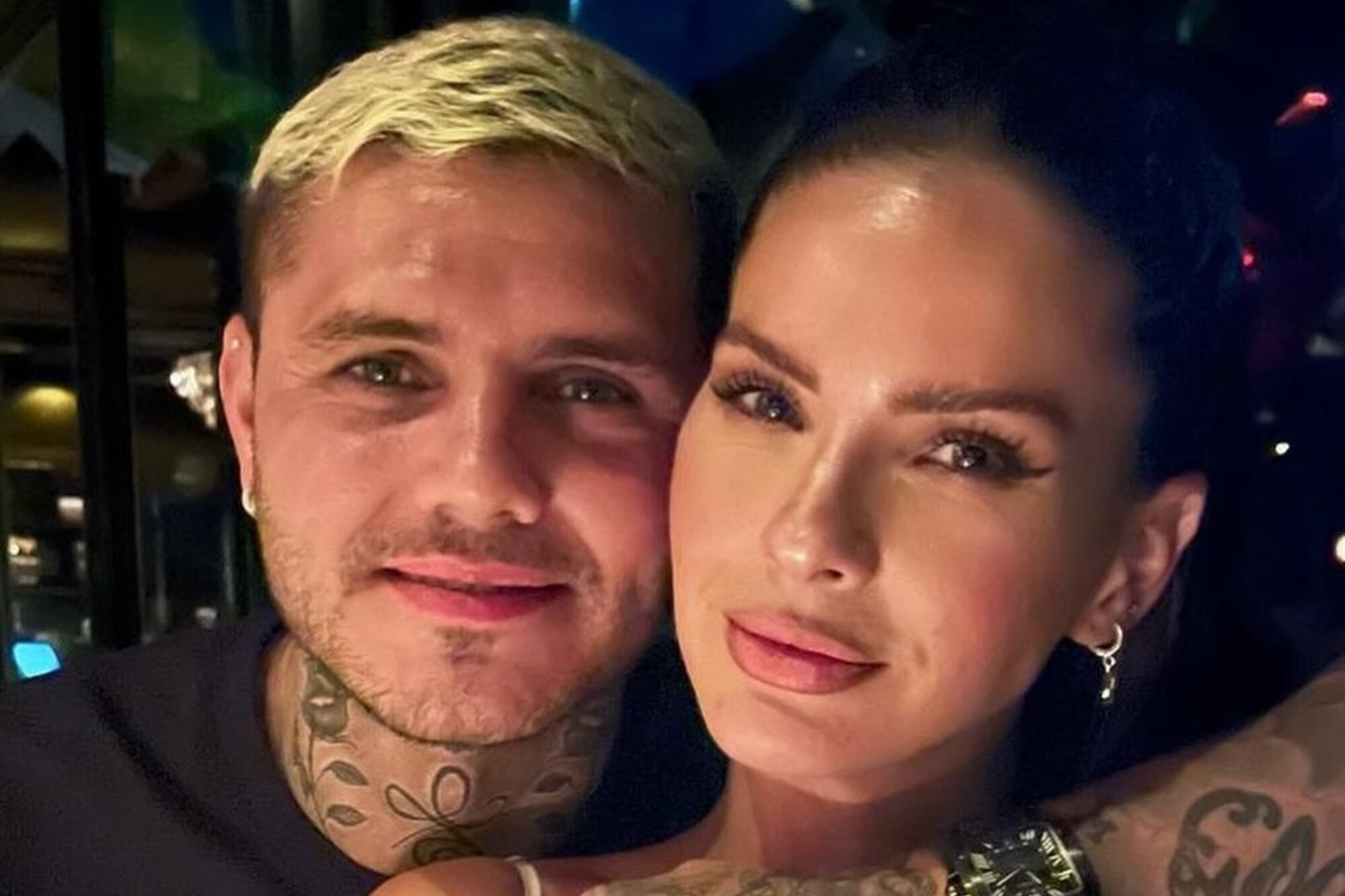 La China Suárez y Mauro Icardi