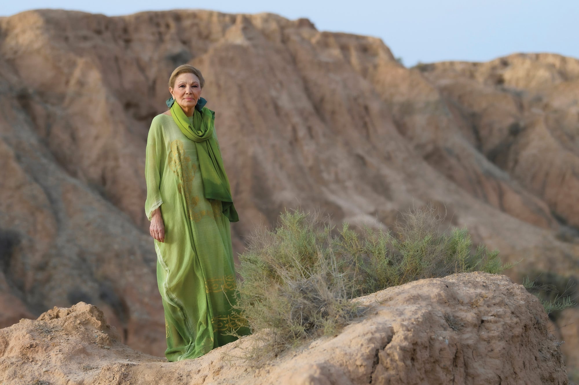TAROUDANT, MOROCCO - JULY 04: Farah Palahvi,en Marruecos, en 2018 (Photo by Luc Castel/GettyImages)
