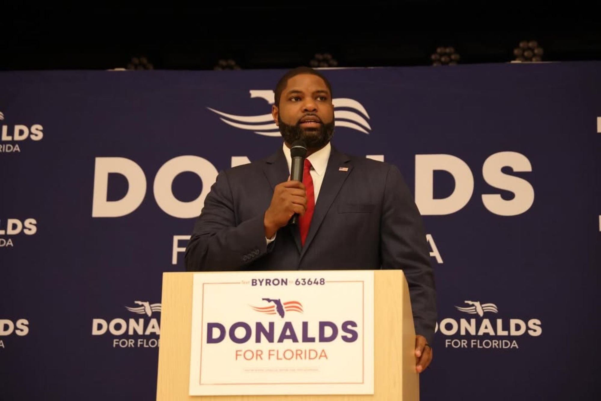Byron Donalds sumó un nuevo apoyo para la gobernación de Florida