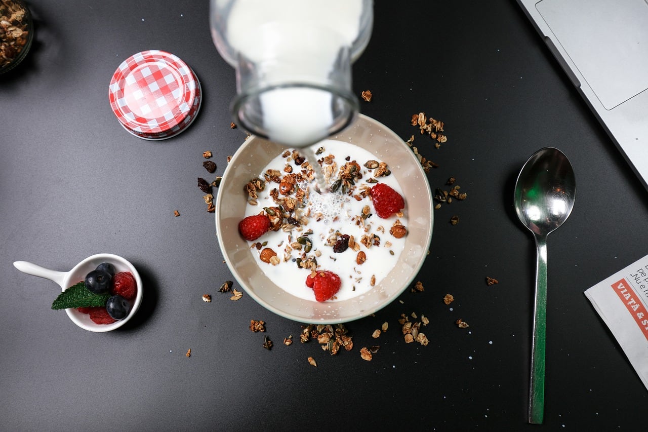 El magnesio se puede encontrar en la leche y el yogur en cantidades moderadas; también aportan calcio, vitamina D y proteínas, que son importantes para la salud ósea y metabólica (Foto ilustrativa: PIXABAY)