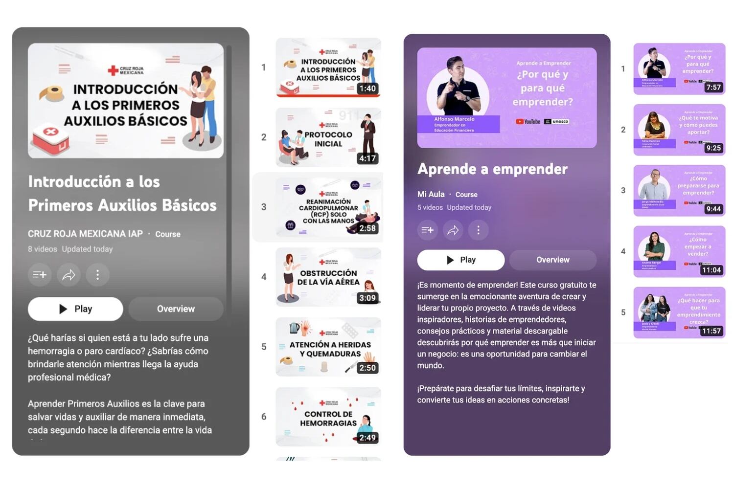 Cursos en YouTube: la nueva plataforma para aprender online ya funciona en la Argentina