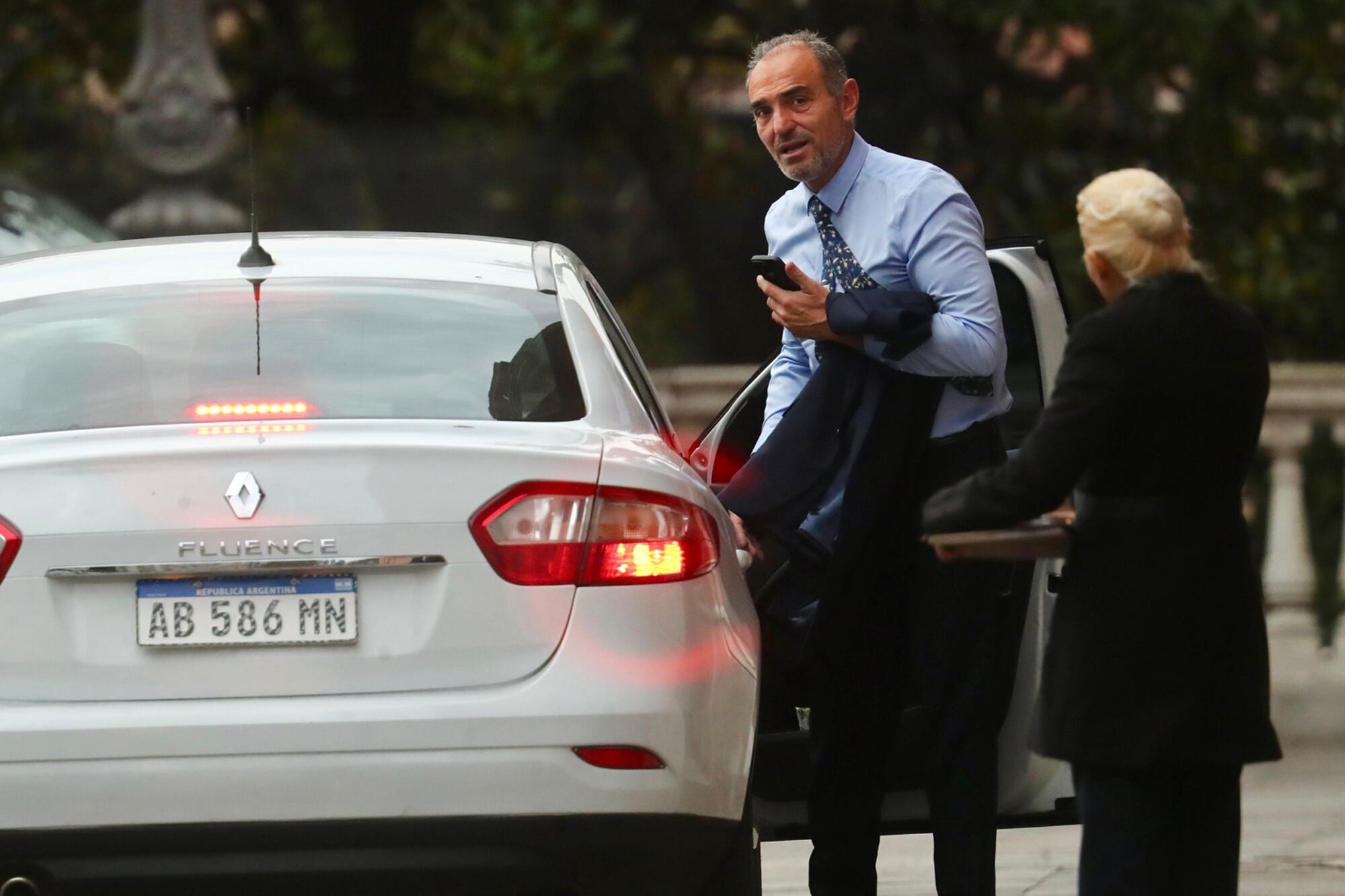 Lule Menem llega a Casa Rosada
