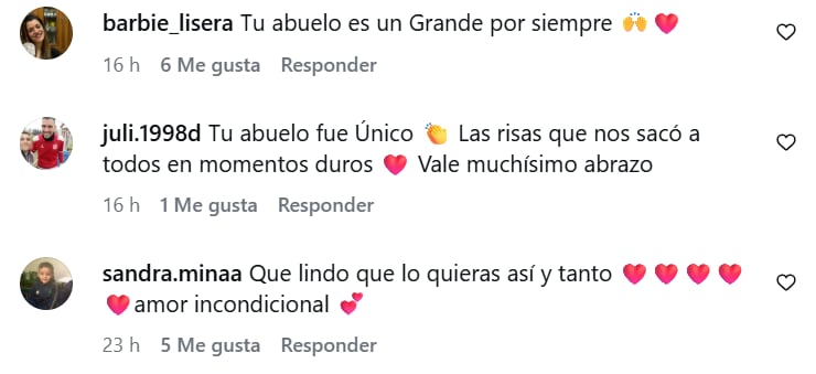 La reacción de los usuarios al mensaje de Macarena Brandoni