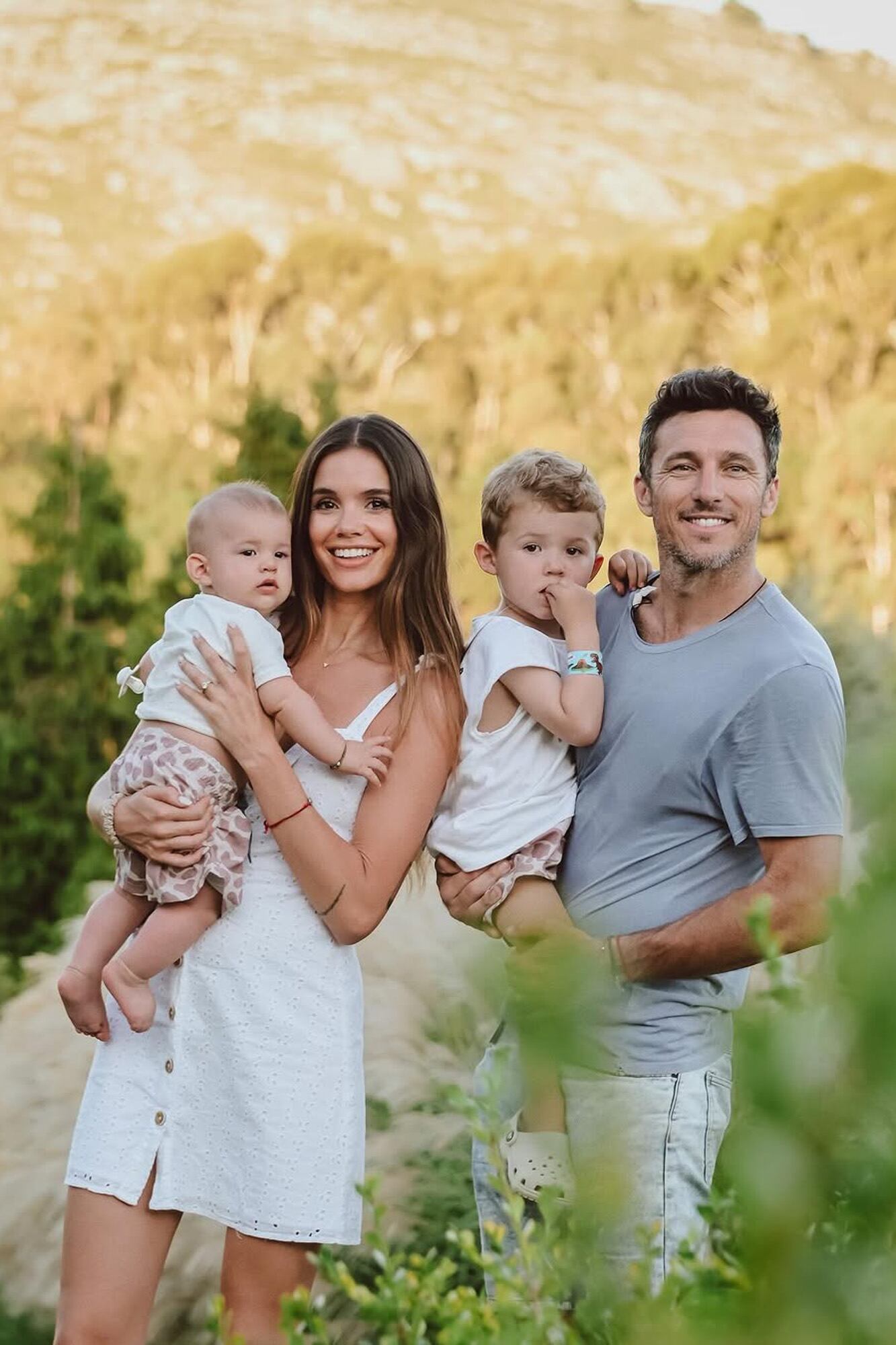 La fiesta de cumpleaños fue en la casa que el ex tenista tiene en Tandil.