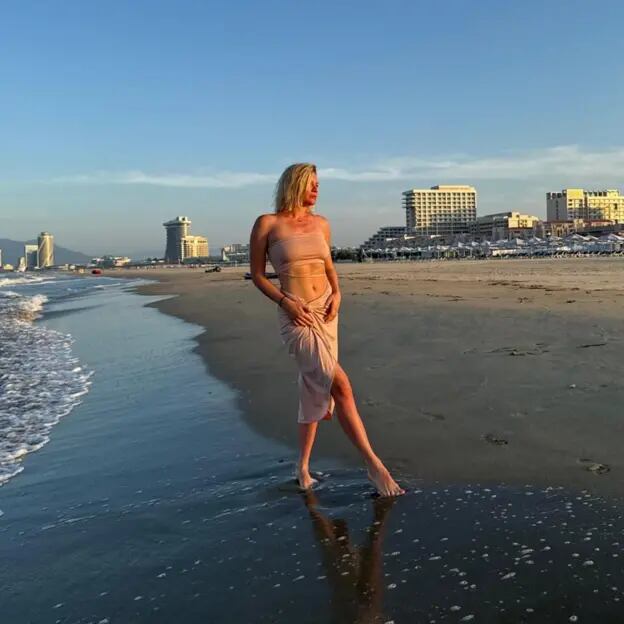 Anastasia cuenta que las playas son