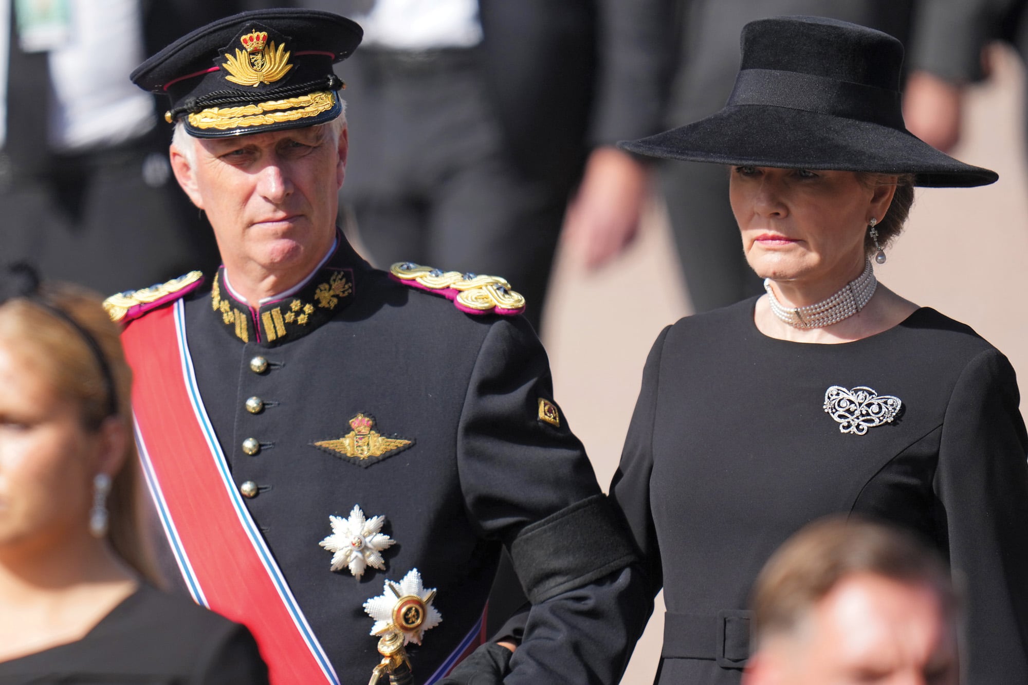 El rey Felipe de Bélgica y la reina Matilde de Bélgica