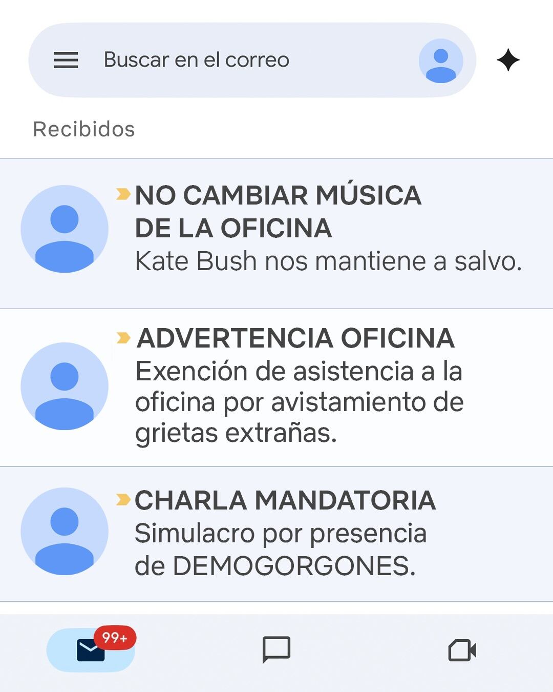 Mail del simulacro, el meme que publicó Netflix (Foto: Instagram/@netflixlat)