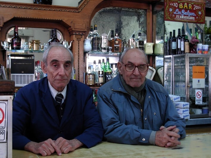 Los hermanos Ramos, los dueños originales del bar Los Galgos