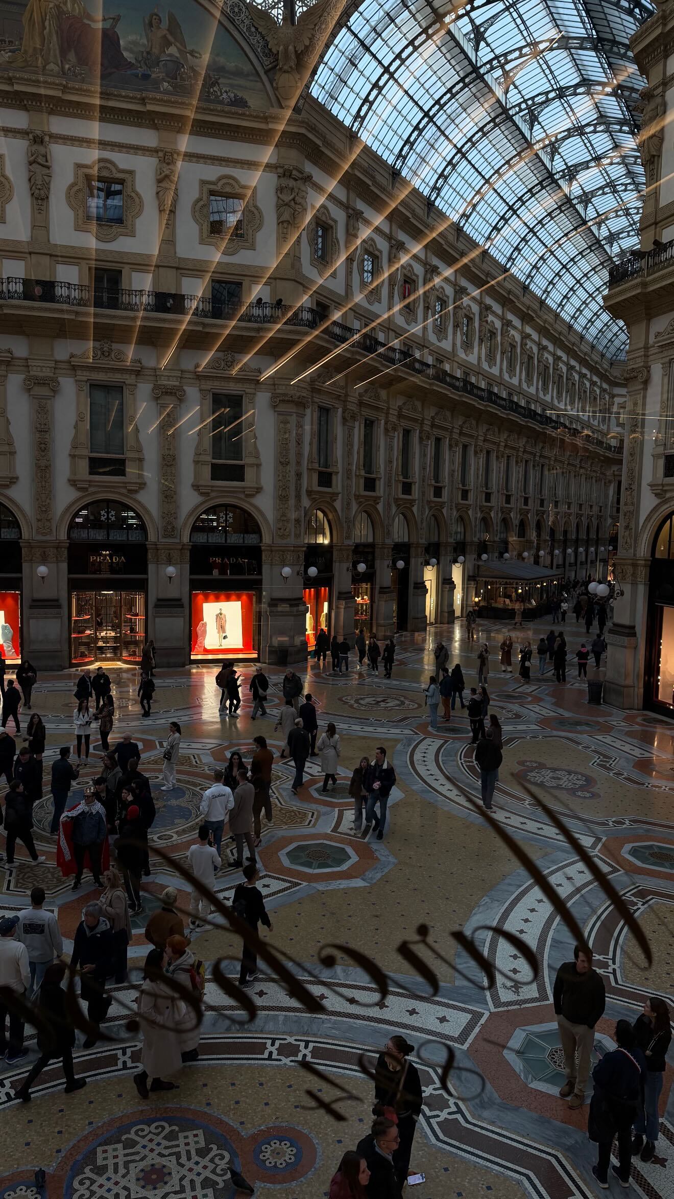 Una de las fotos que compartió Nara desde Italia (Foto: Instagram @wanda_nara)