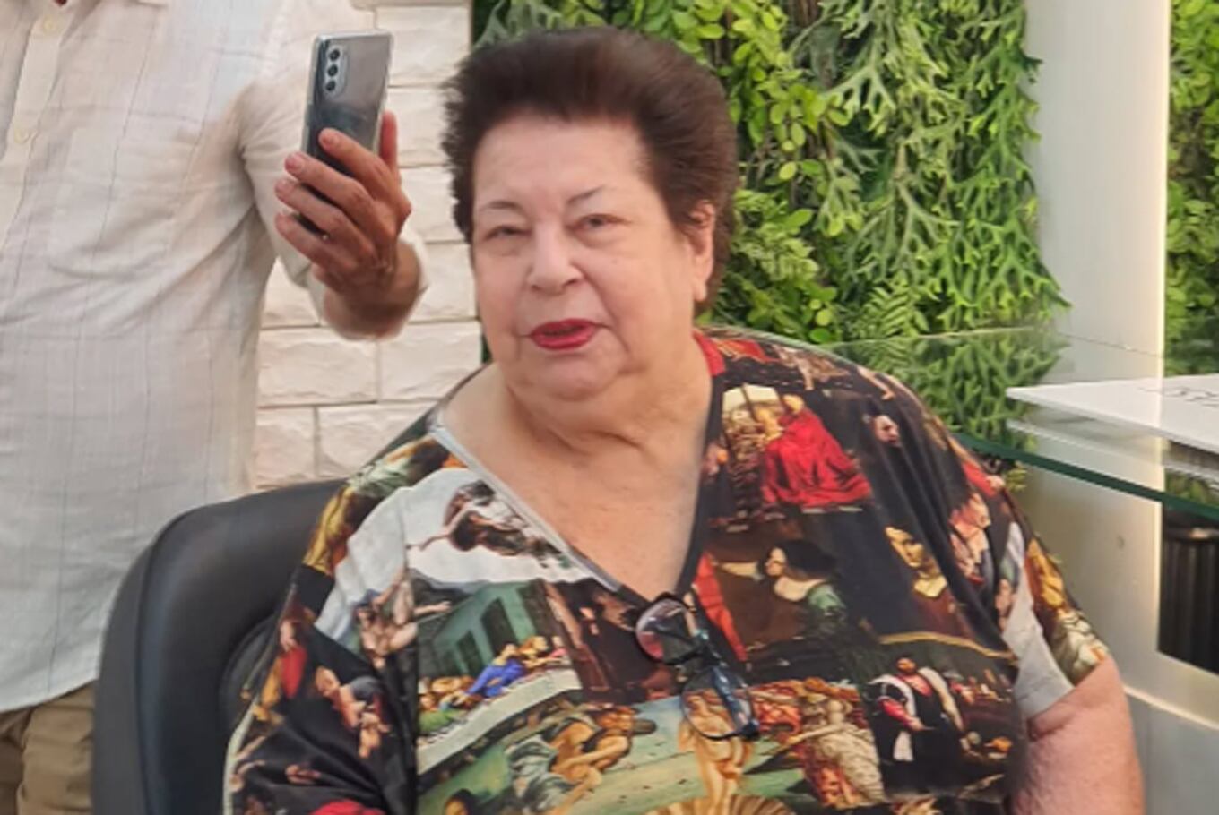 Nana Caymmi en una de sus últimas apariciones públicas