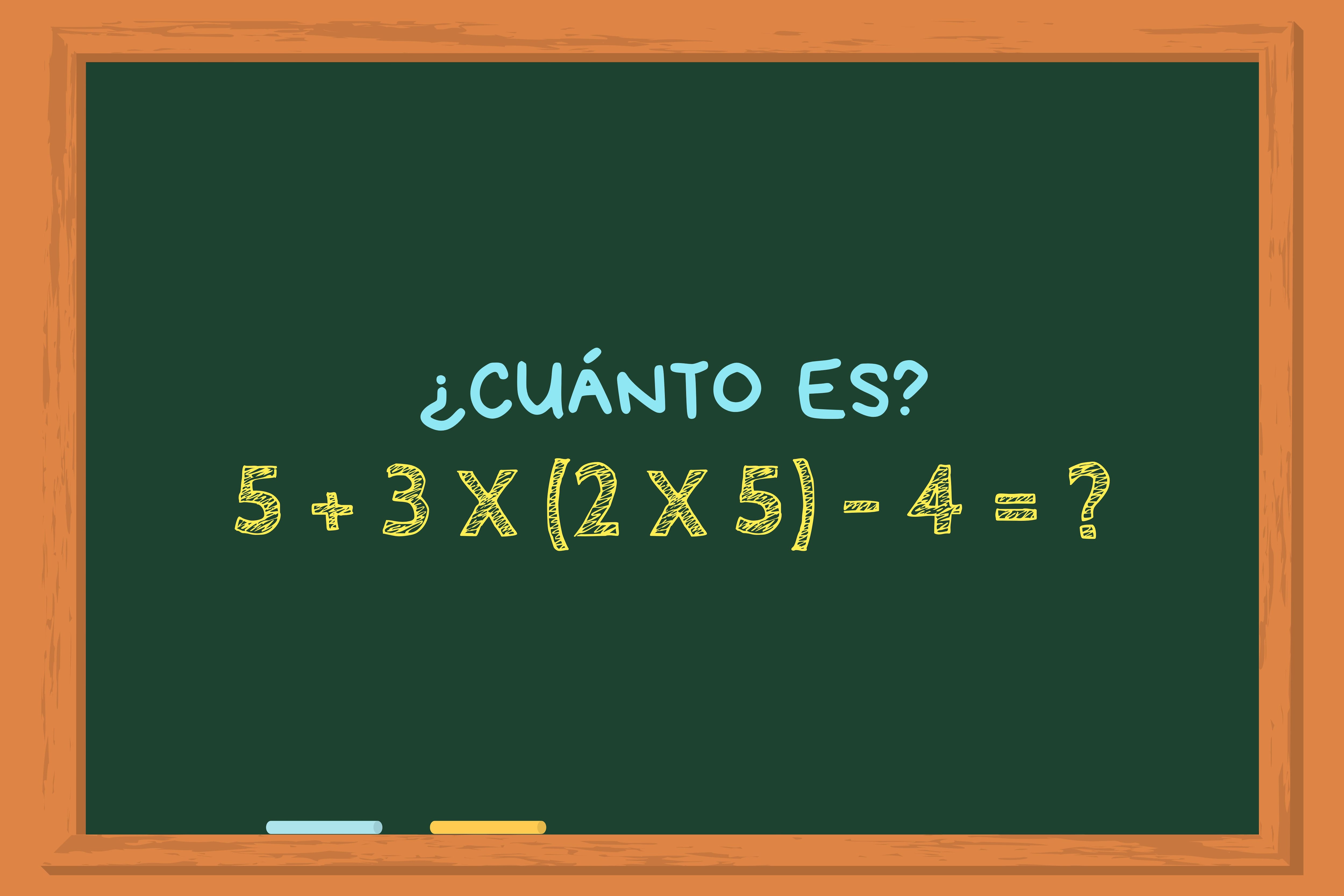 Esta cuenta esconde una pequeña trampa que pocos logran detectar y que los lleva a un resultado incorrecto