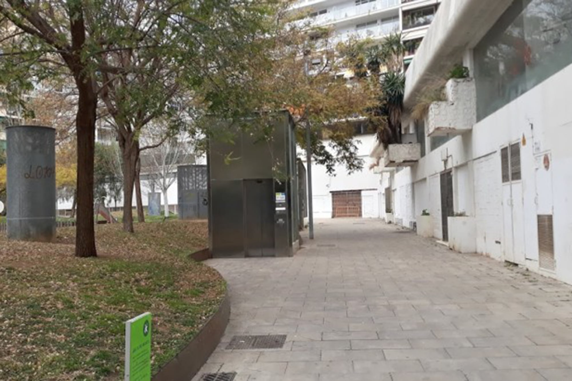Así está ahora el edificio que tiene 4000 metros cuadrados