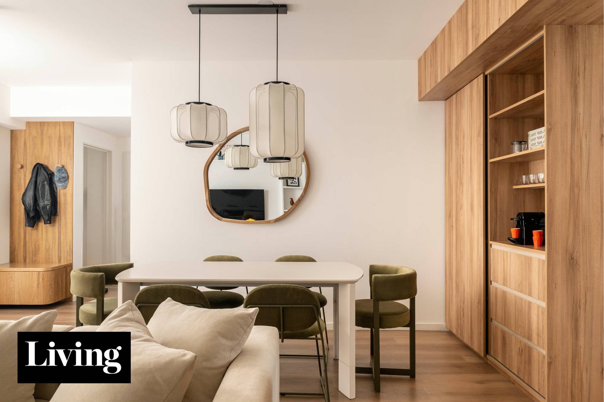 Este tres ambientes combina los ingredientes de una suite de hotel y un hogar lejos de casa