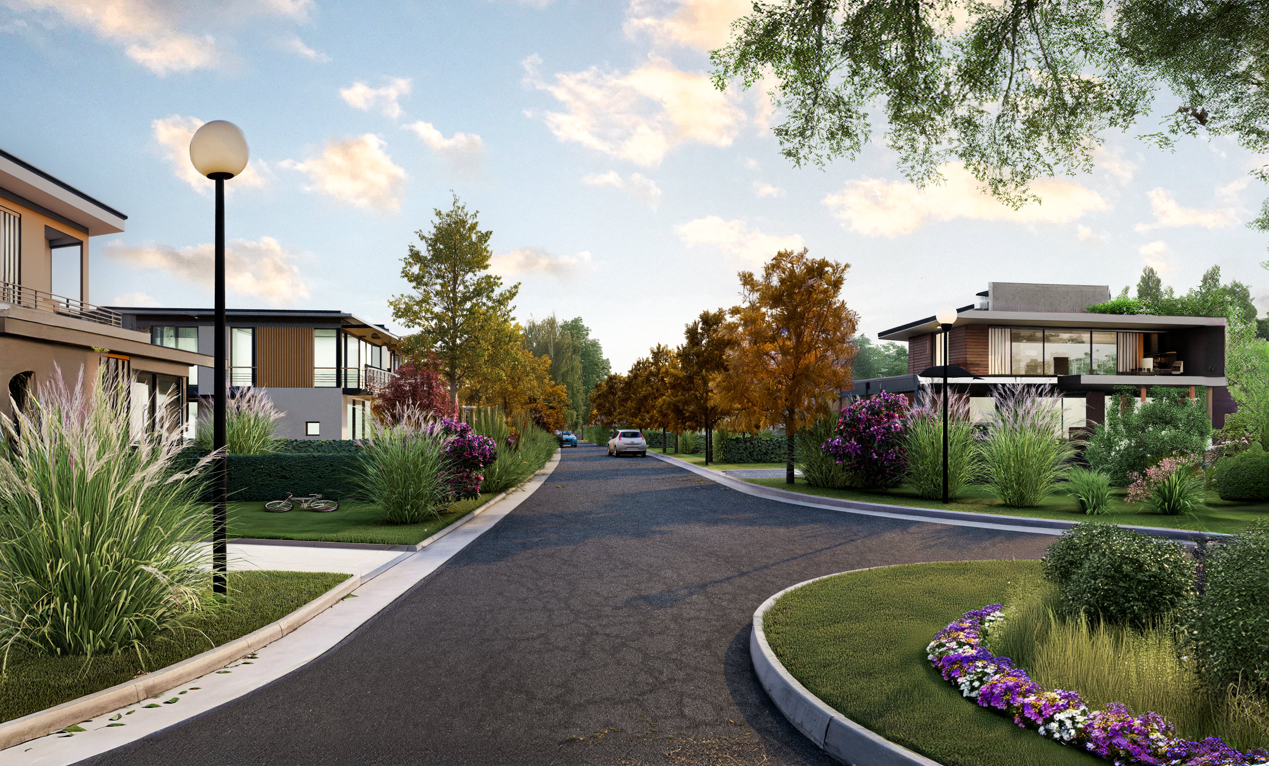 El proyecto se desarrolla sobre una superficie total de 26.195 m² y contará con 41 lotes residenciales de aproximadamente 330 m²