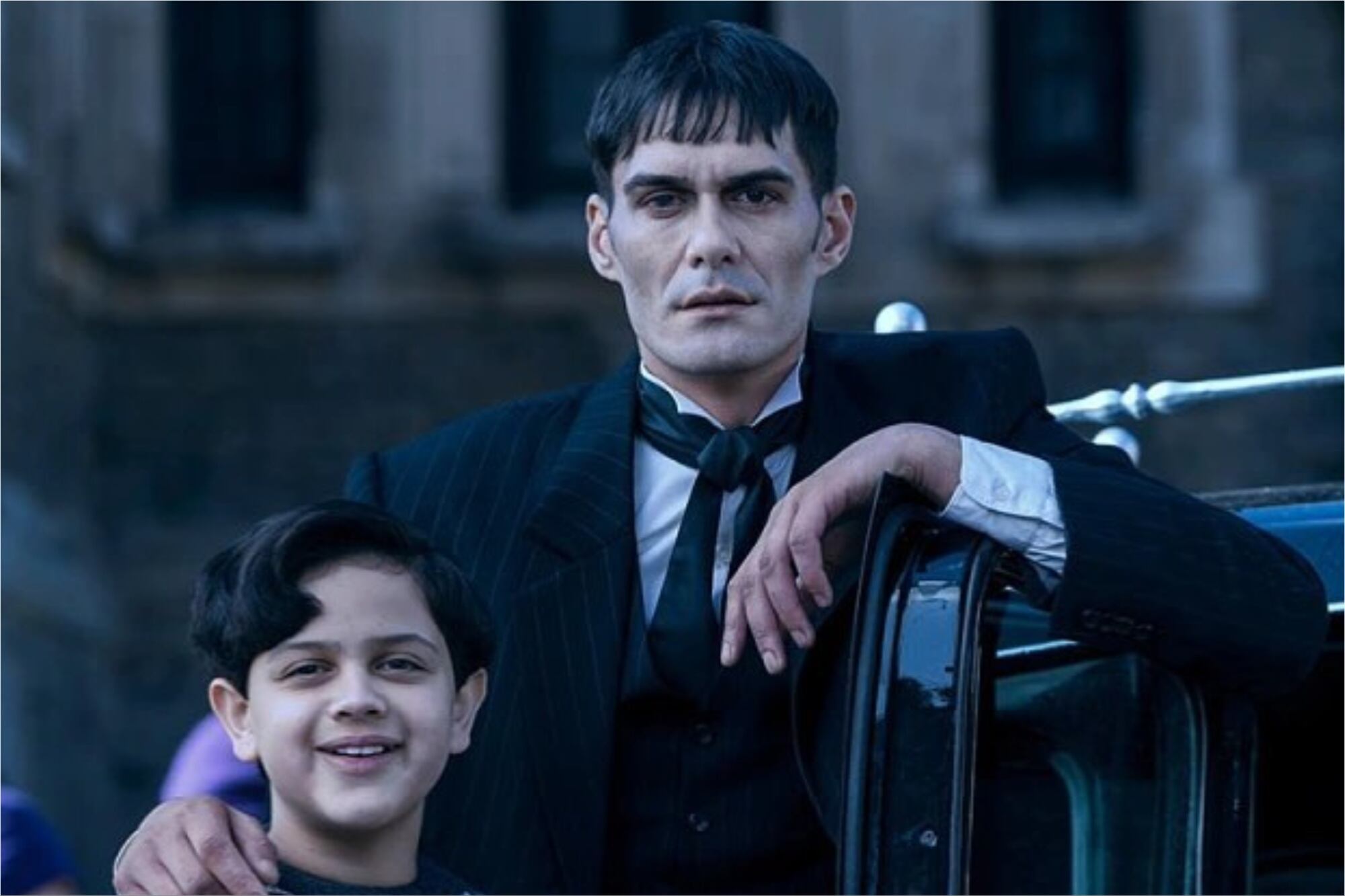 George Burcea en la primera temporada de Merlina (Foto: Netflix)