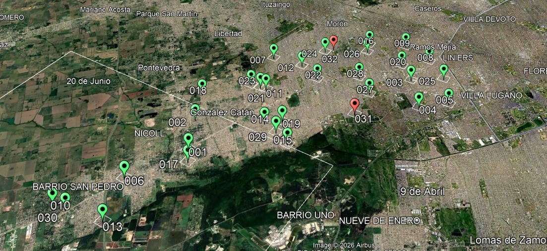 Los allanamientos fueron ejecutadas de manera simultánea en diversos puntos estratégicos de La Matanza.
