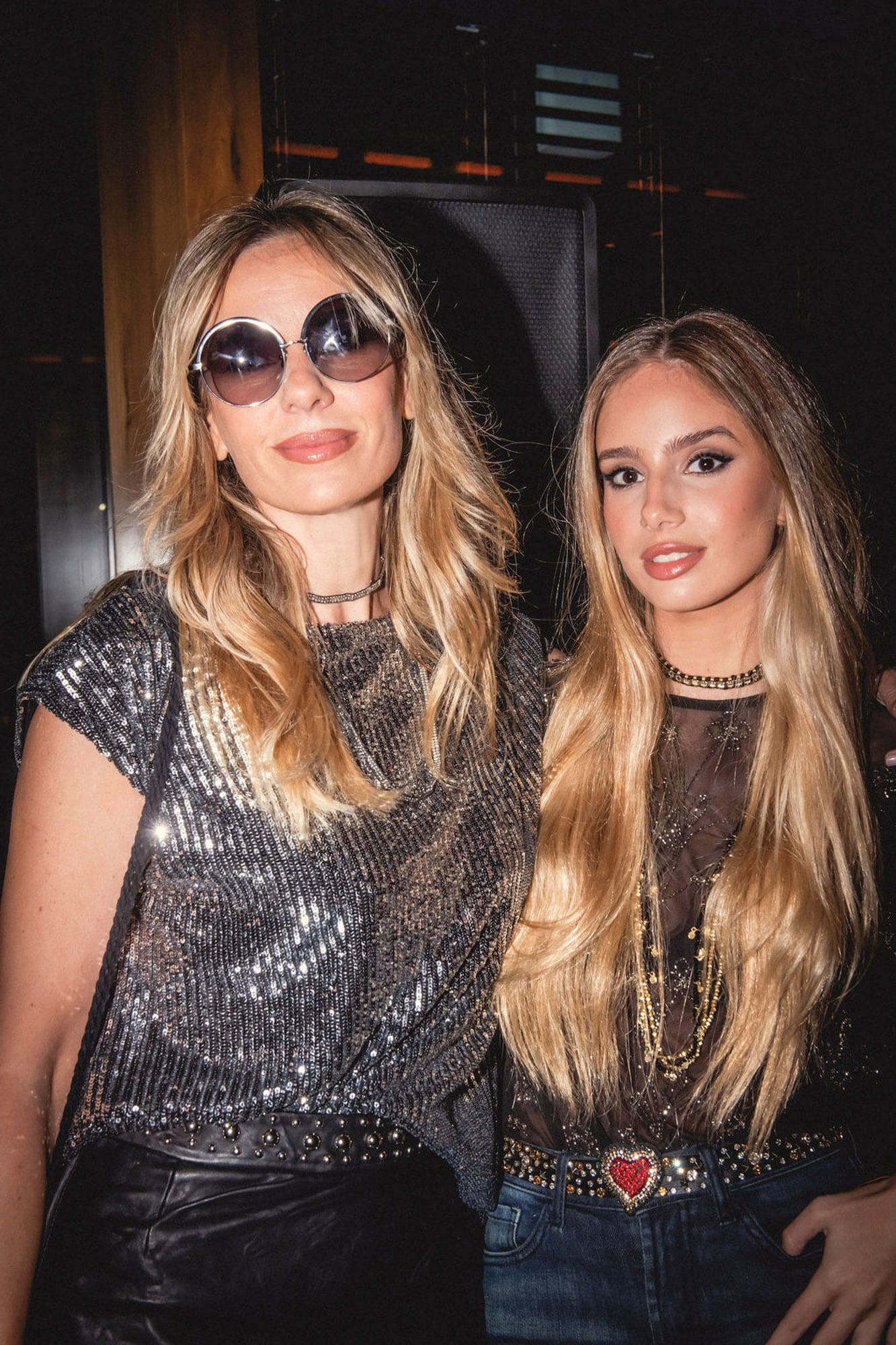 Como dos gotas de agua. Julieta Cardinali y su hija, Charo Calamaro