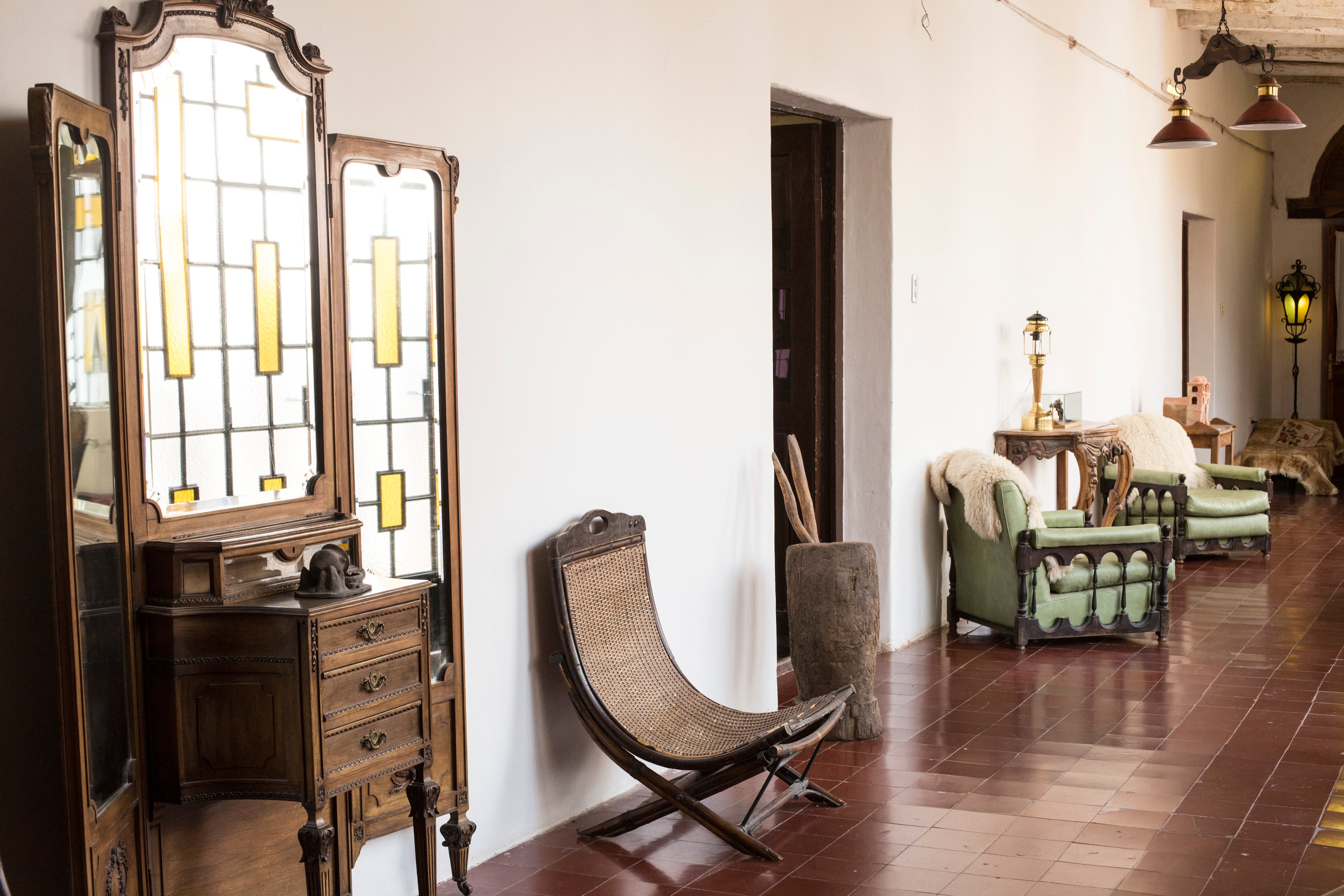 Los interiores de La Casona del Pino están muy bien puestos