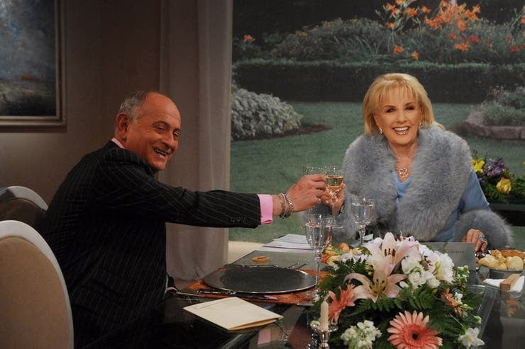 Chiche Gelblung con Mirtha Legrand.