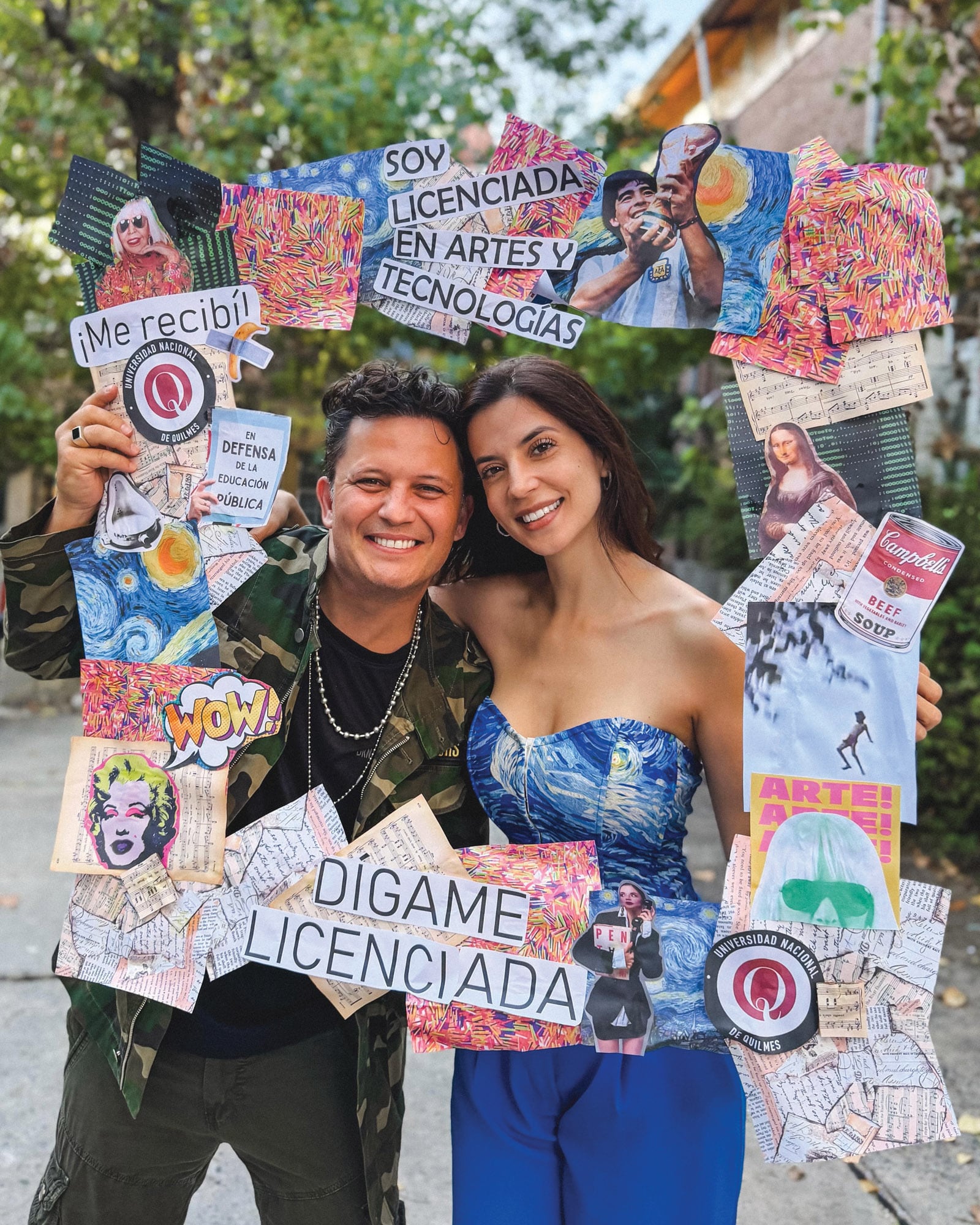 En marzo
pasado, se licenció en
Artes y Tecnología y
Lopilato fue el primero
en felicitarla. Irigaray
además está a punto de
recibir el diploma como
periodista deportiva y
se prepara para sumarse
como panelista en el
nuevo ciclo de Iliana
Calabró, Iluminadas