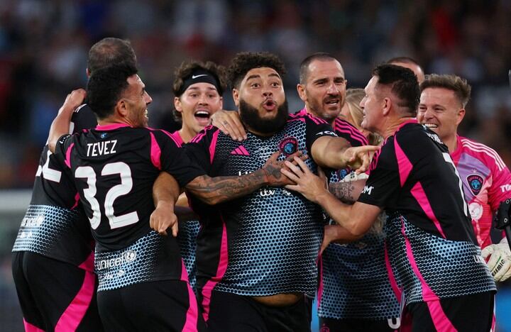 El rapero Big Zuu marcó el 5-4 para Resto del Mundo
