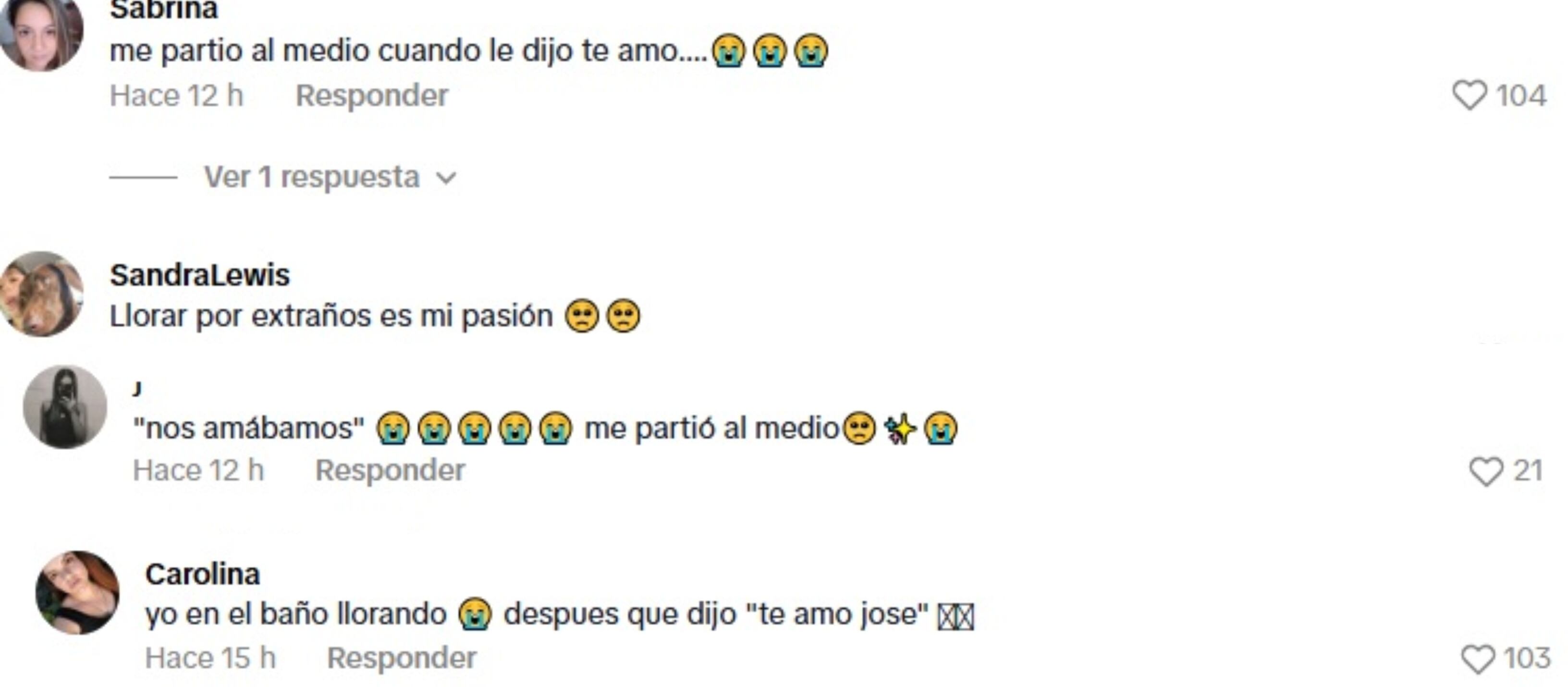 La reacción de los usuarios al ver la emoción de la mujer de 100 años