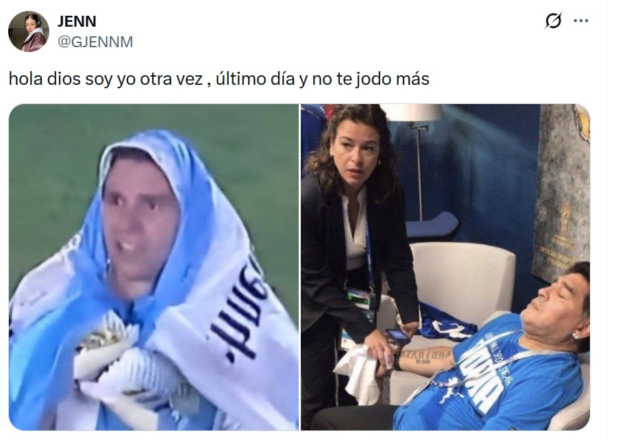 Los mejores memes de Argentina vs. España