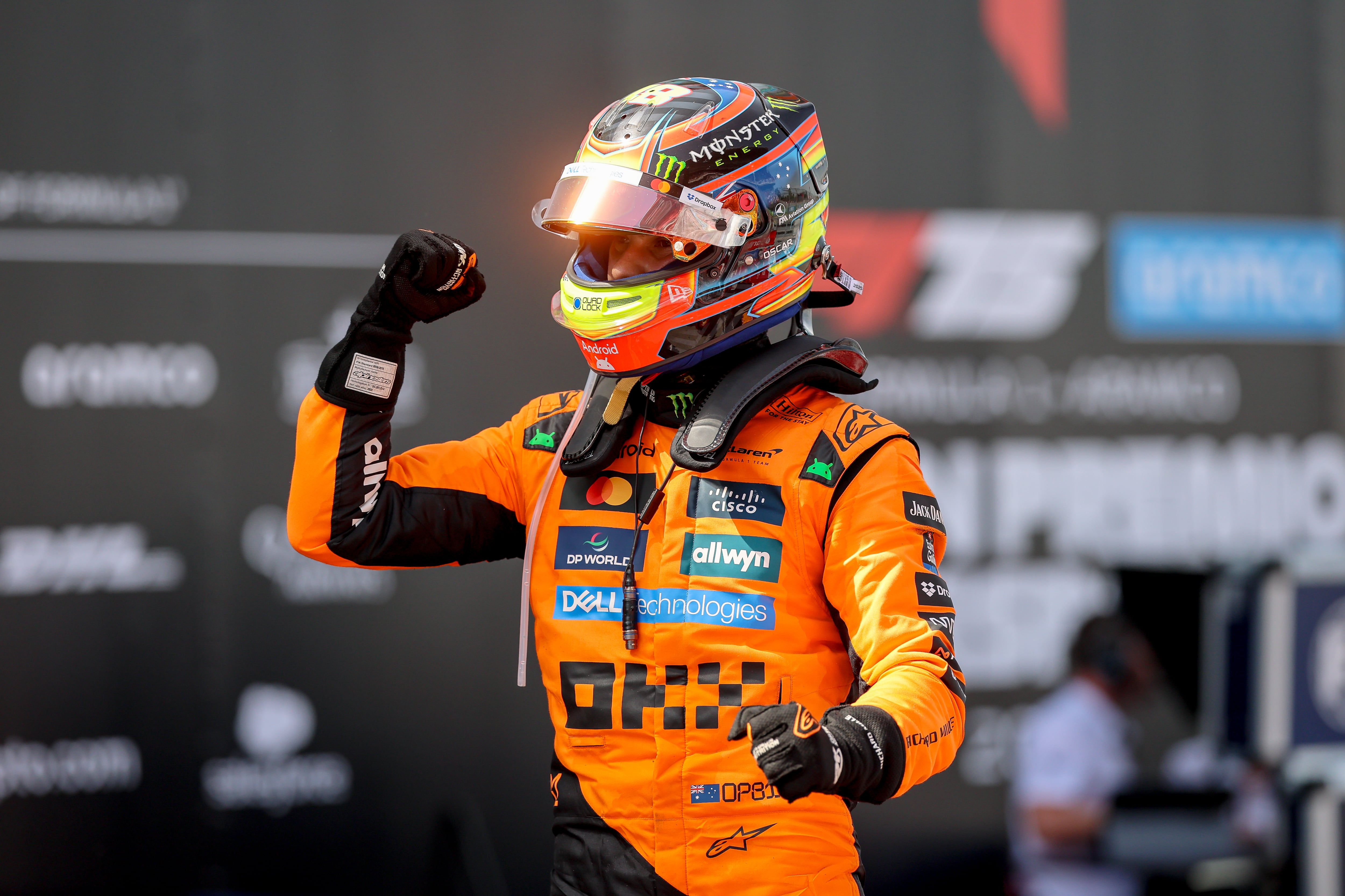 El australiano Oscar Piastri lidera la tabla de posiciones de la F1 y sueña con ganar el Mundial