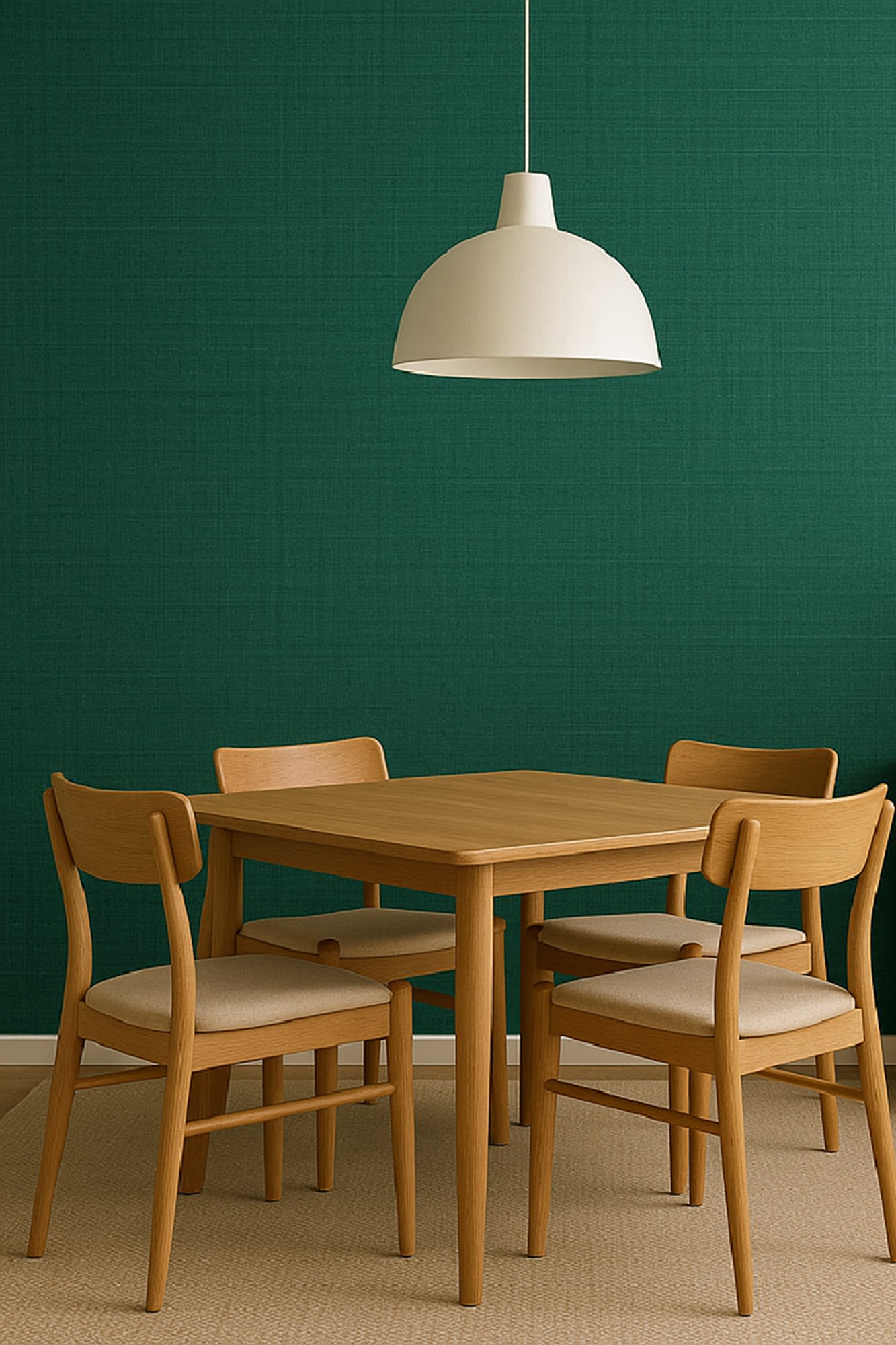 El equipo necesario para pintar una casa de 100 m2 suele ser de entre tres y cuatro personas