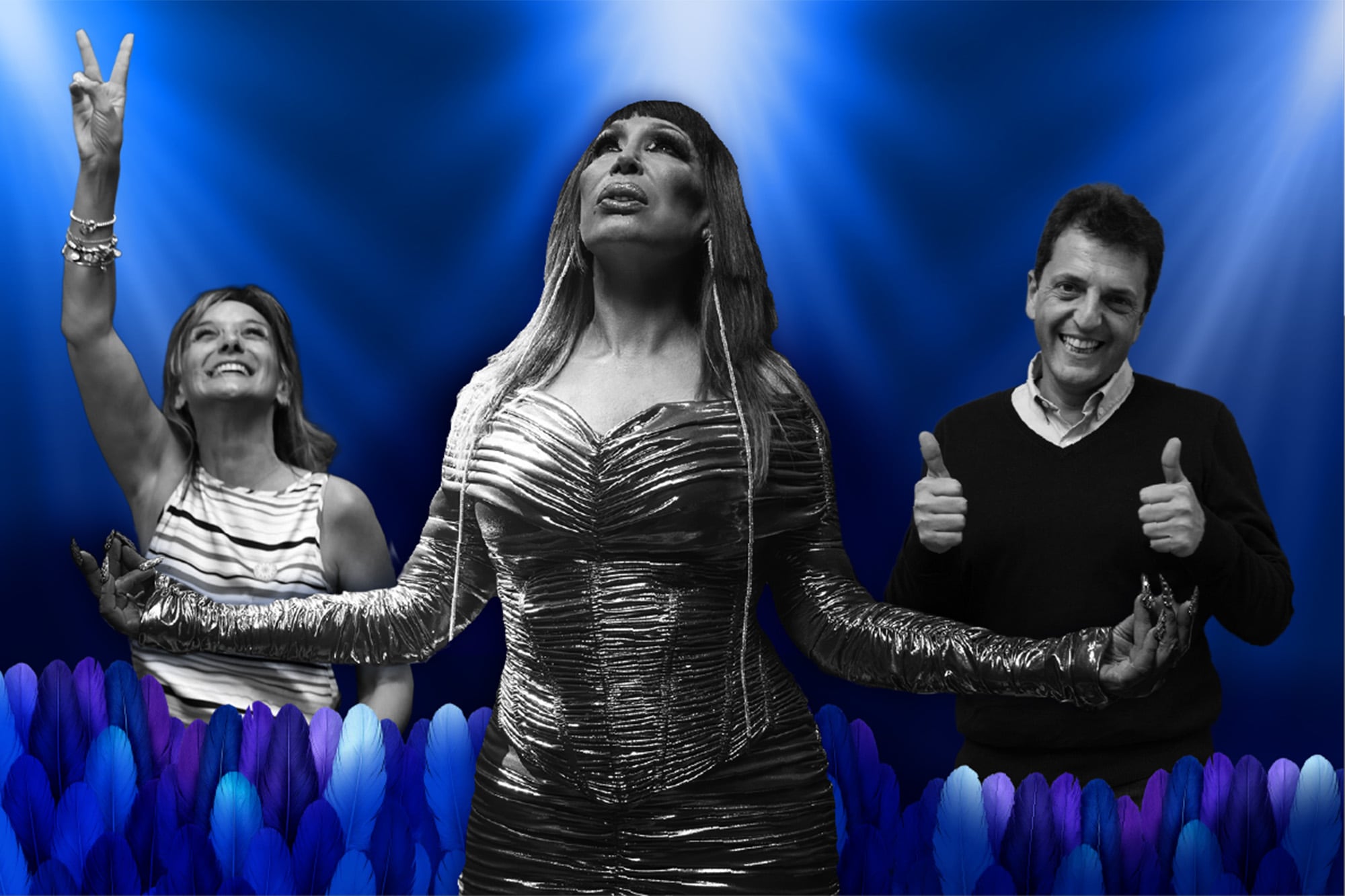 Solo en Off | Los Massa-Galmarini, revolucionados por la biopic de Moria Casán