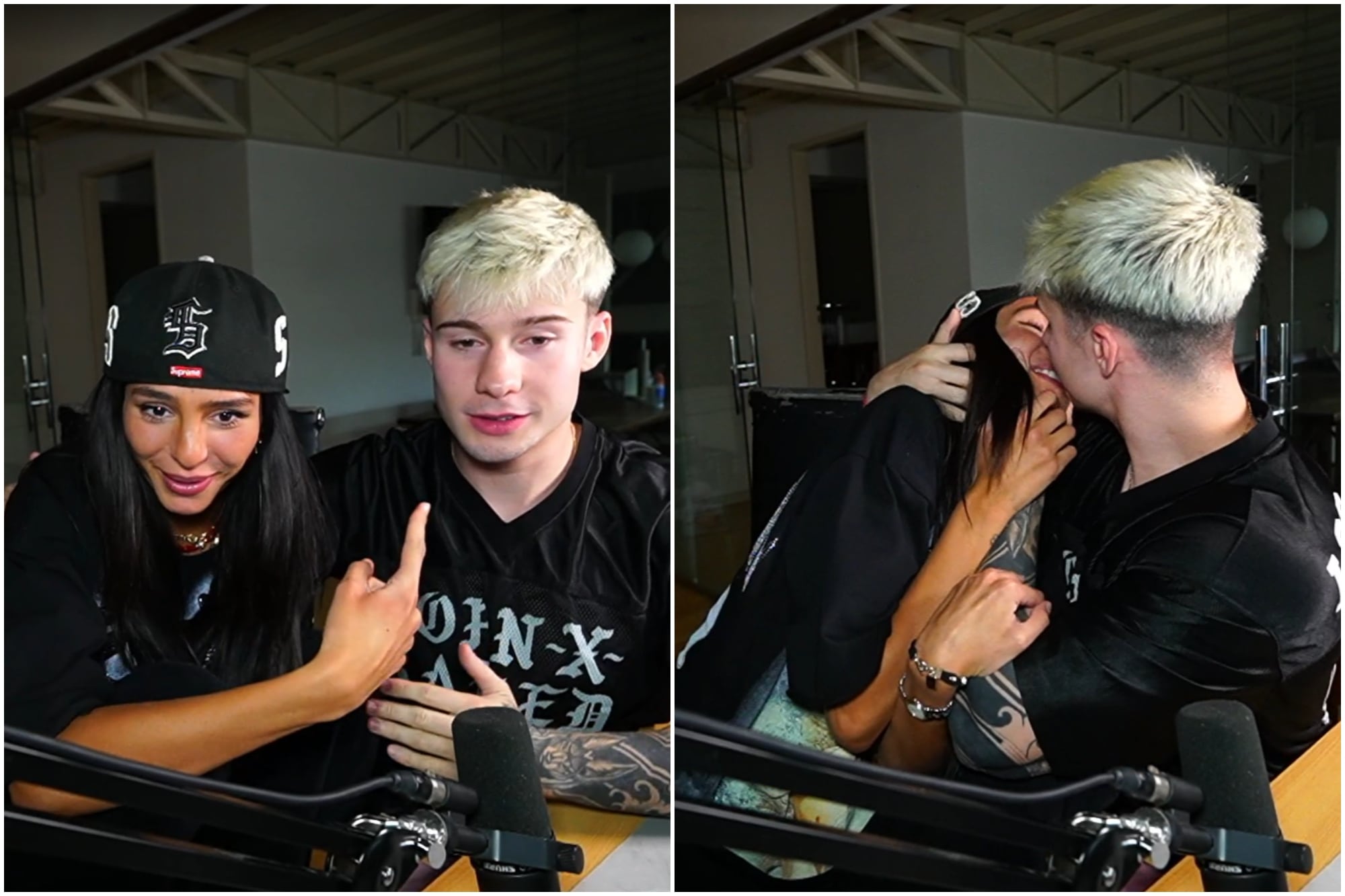 Juanita Tinelli confirmó su romance con el influencer Tomás Mazza: así fue el beso al aire y la declaración de amor