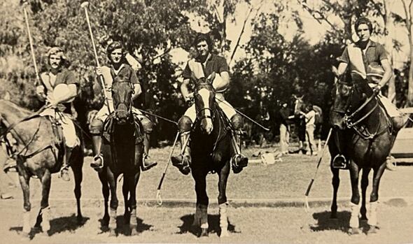 Abierto de Tortugas 1976: Gonzalo Pieres, Moore, Taio Novillo Astrada y el brasileño Alcides Diniz