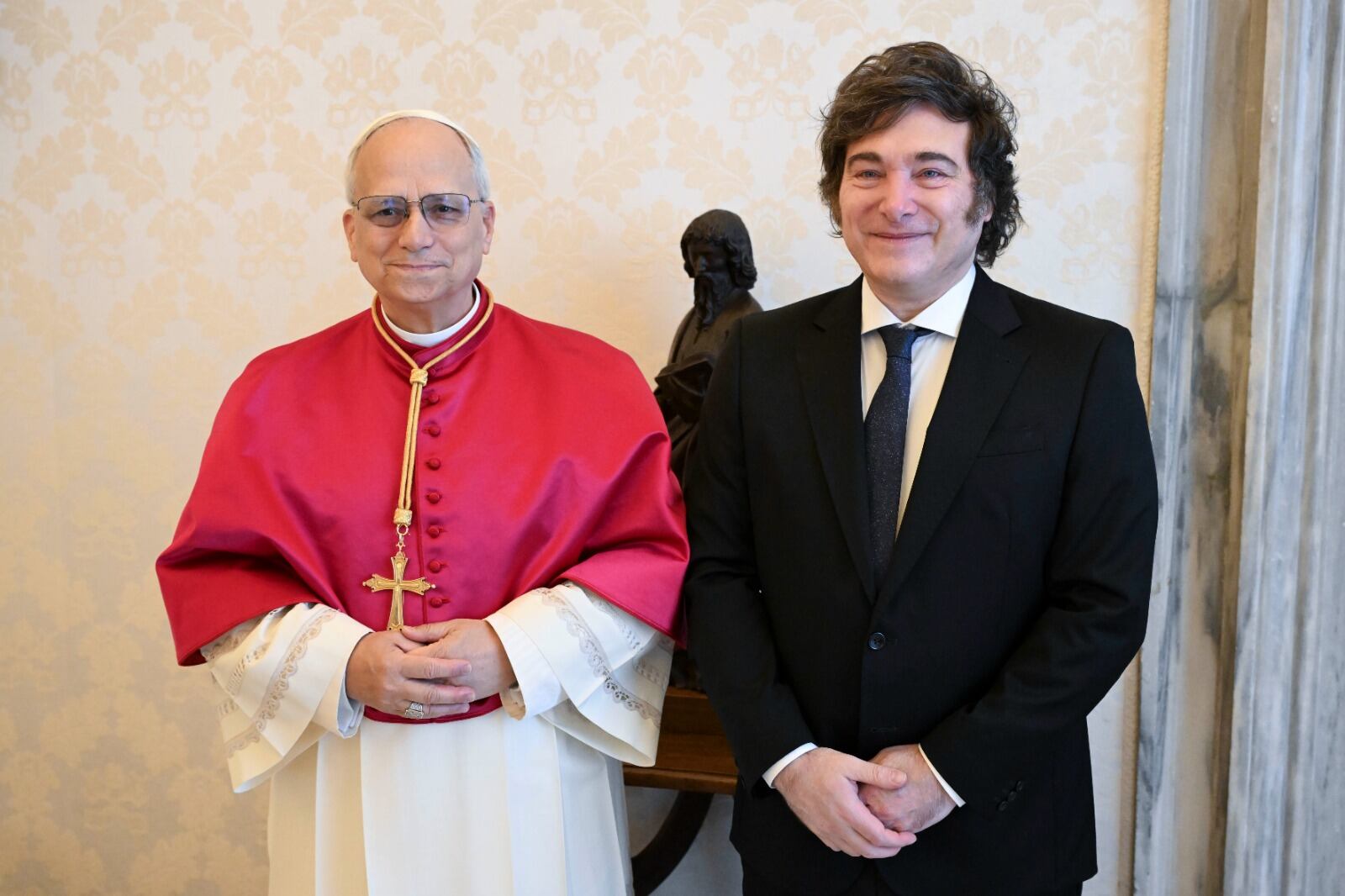 Javier Milei y el papa León XIV