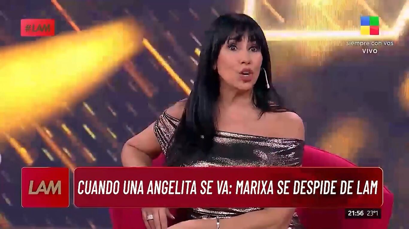 Marixa Balli se despidió de LAM con una reflexión emotiva