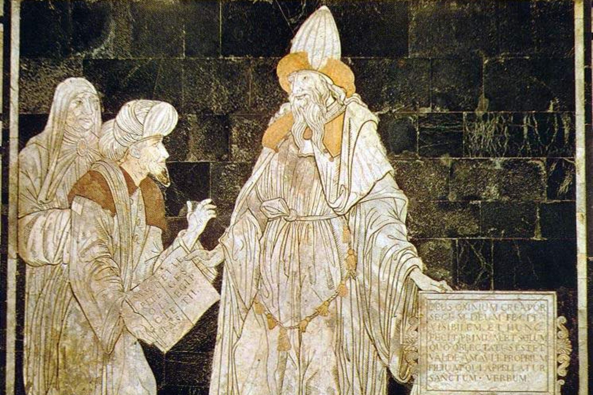 La figura de Hermes Trismegisto está vinculada a la creación de la Tabla Esmeralda